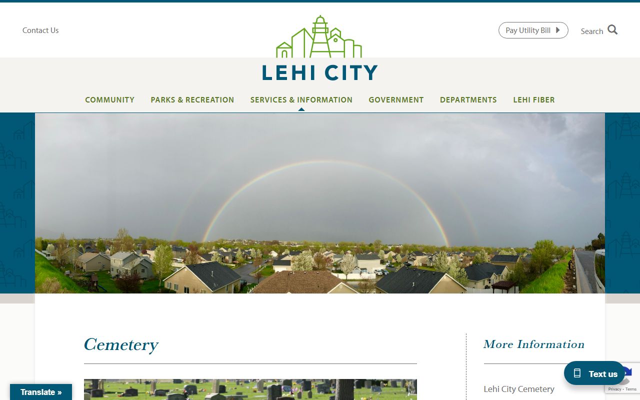 Lehi Genealogy records at the city cemetery