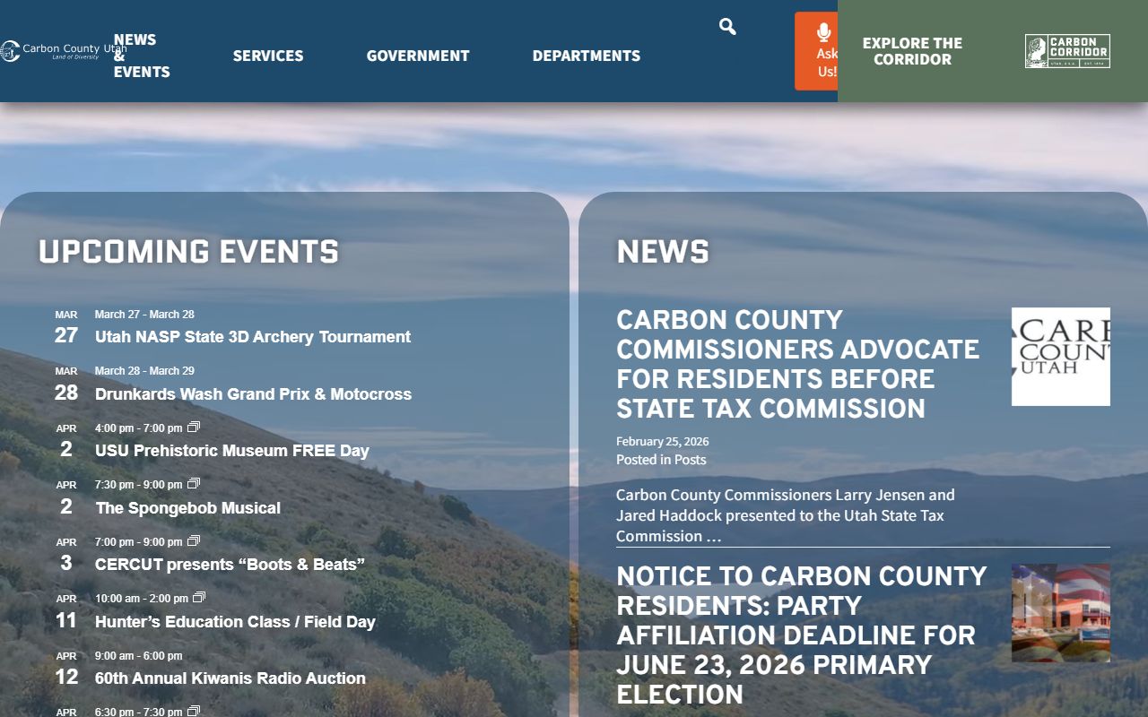 Carbon County Genealogy county history