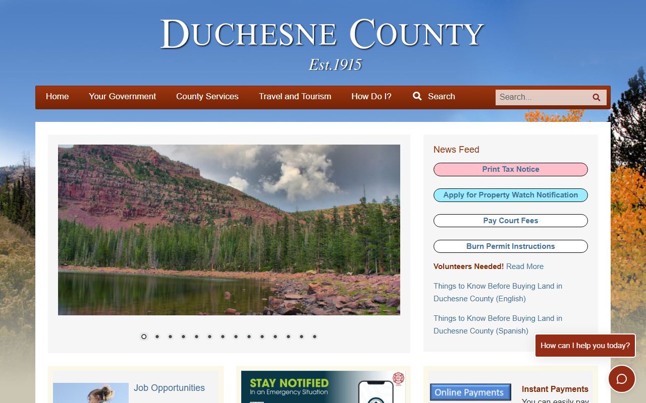 Duchesne County Genealogy county history