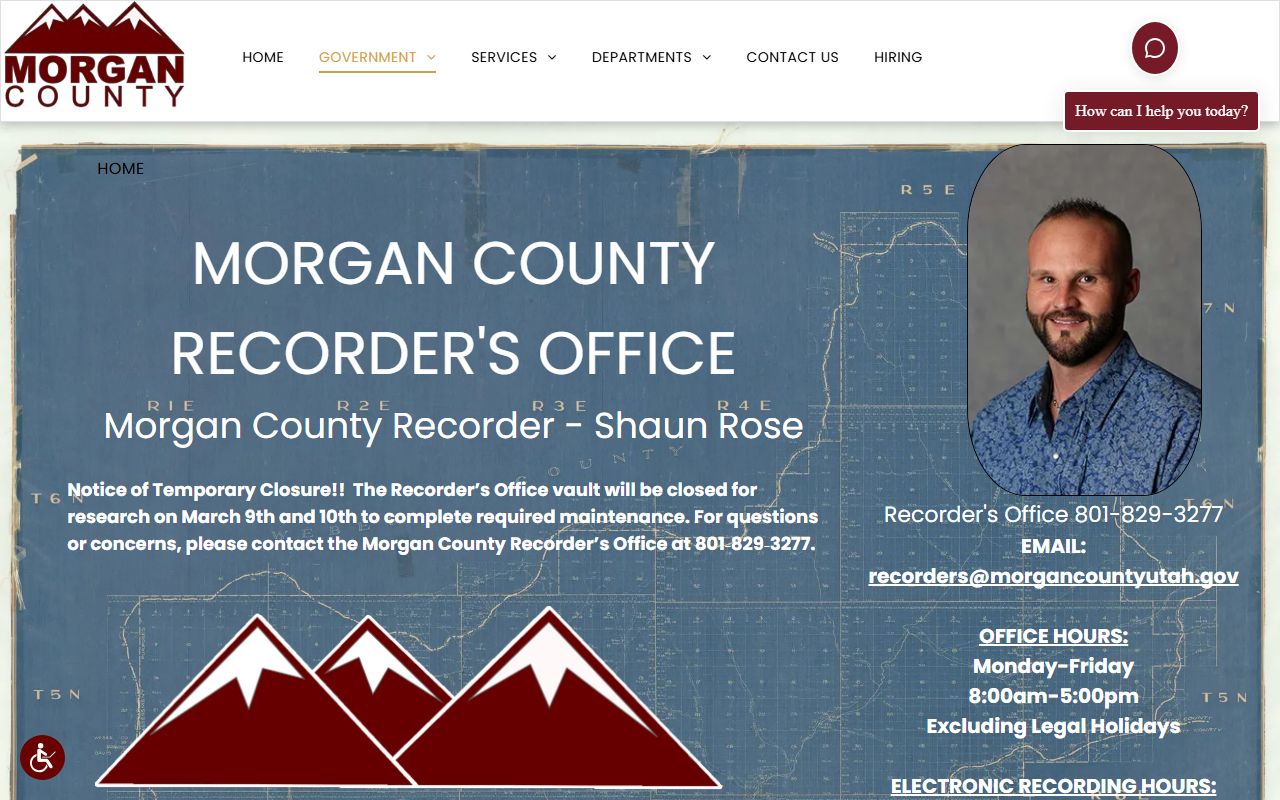 Morgan County Genealogy recorder records