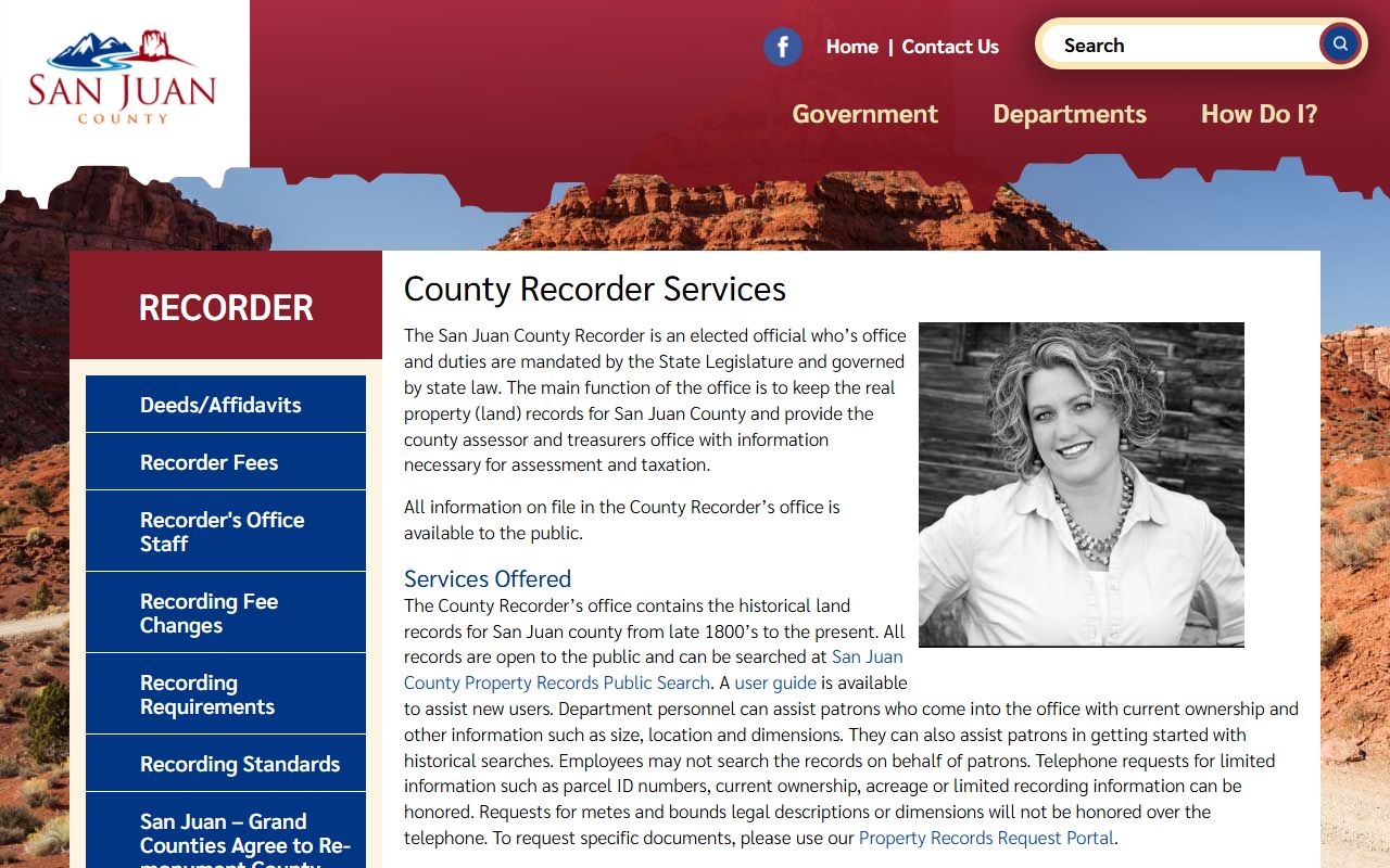 San Juan County Genealogy recorder records