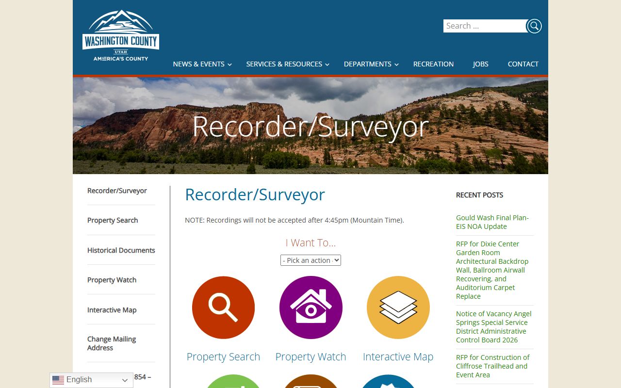 Washington County Genealogy recorder records